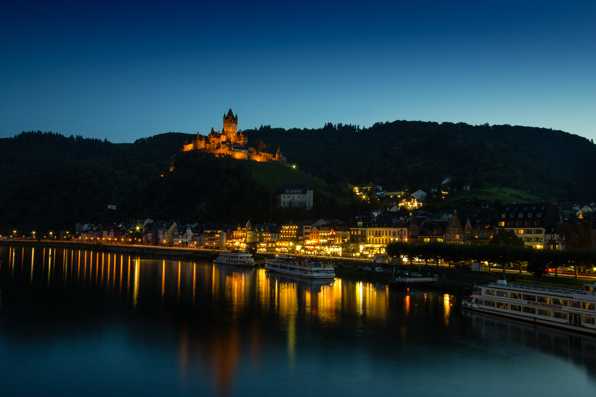 Cochem at Dusk