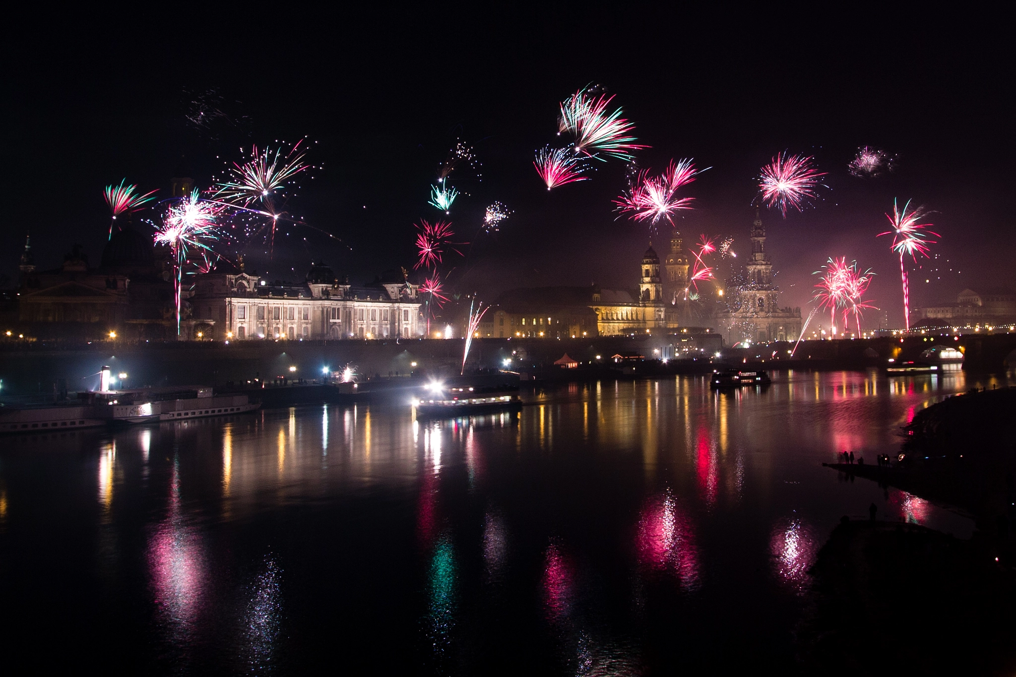 Fireworks in Dresden